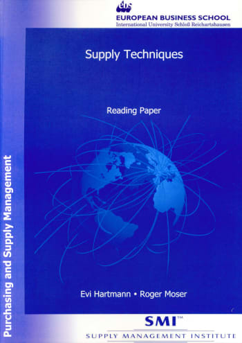 Cover: Supply Techniques