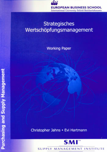 Cover: Strategisches Wertschöpfungsmanagement