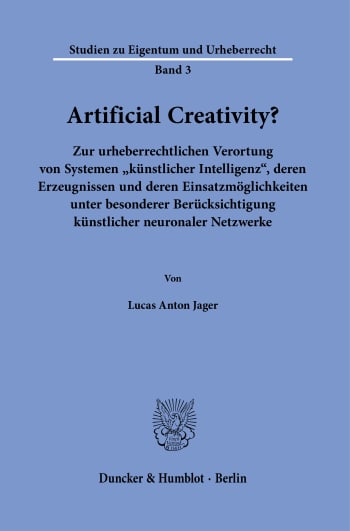 Cover: Artificial Creativity?