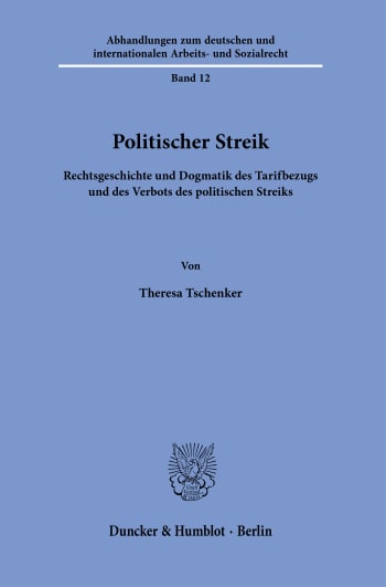 Cover: Politischer Streik