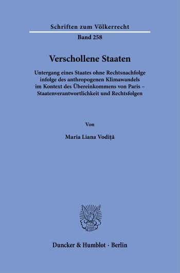 Cover: Verschollene Staaten