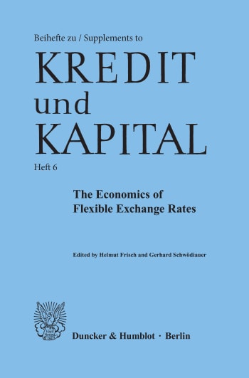 Cover: The Economics of Flexible Exchange Rates