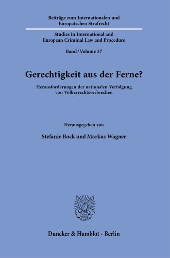 Cover: Gerechtigkeit aus der Ferne?