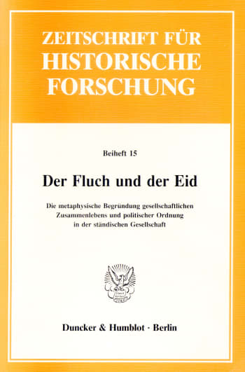 Cover: Der Fluch und der Eid