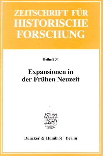 Cover: Expansionen in der Frühen Neuzeit