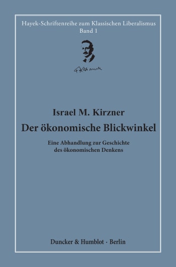 Cover: Der ökonomische Blickwinkel