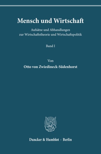 Cover: Mensch und Wirtschaft