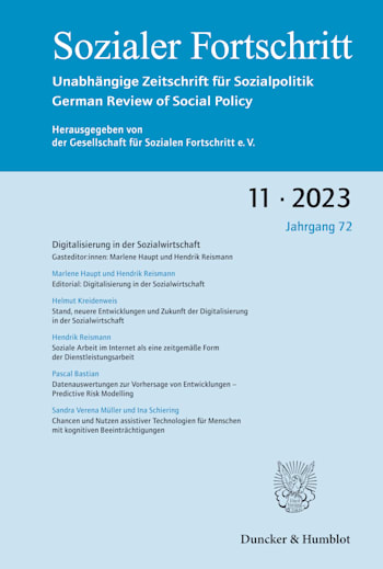 Cover: Sozialer Fortschritt (SF)
