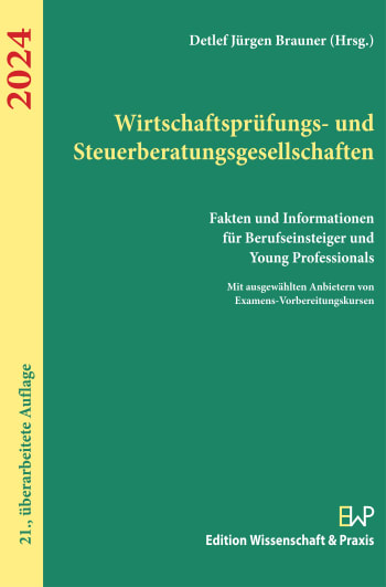 Cover: Wirtschaftsprüfungs- und Steuerberatungsgesellschaften 2024