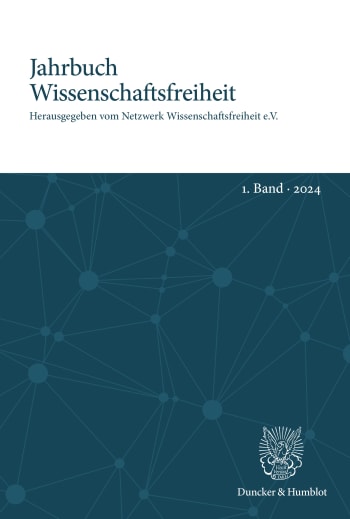 Cover: Jahrbuch Wissenschaftsfreiheit