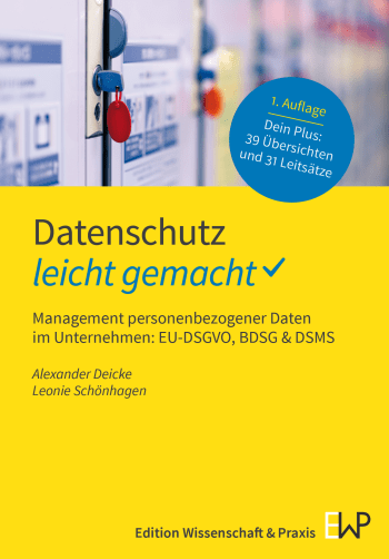 Cover: Datenschutz – leicht gemacht