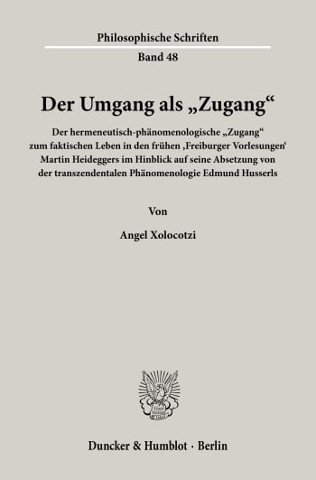 Cover: Der Umgang als »Zugang«