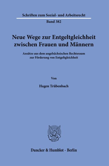 Cover: Neue Wege zur Entgeltgleichheit zwischen Frauen und Männern