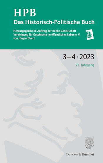 Cover: Das Historisch-Politische Buch (HPB)