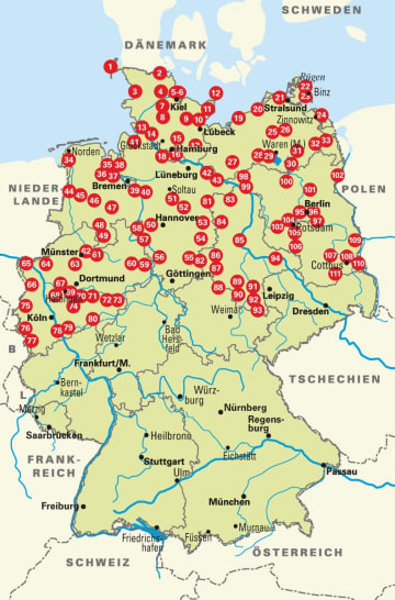 Tourenbuch, E-Bike, Fahrradtouren, Radtouren, Tagestouren, Deutschland, Norddeutschland