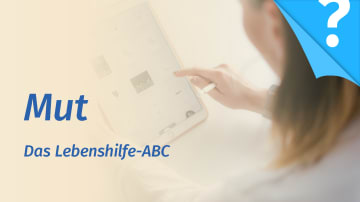 Mut ist eine Frage der Einstellung