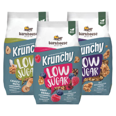 Krunchy Low Sugar Müsli von Barnhouse