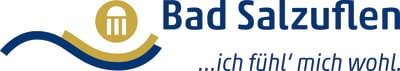 Logo von der Stadt Bad Salzuflen mit dem Slogan „... ich fühl' mich wohl.“