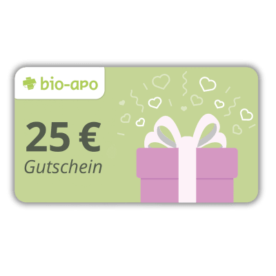 25 Euro Gutschein von der bio-apo