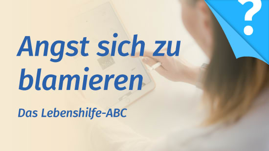 Angst vor Blamage