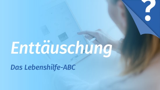 Enttäuschung