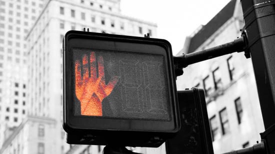 Angst vor einem Korb und Zurückweisung