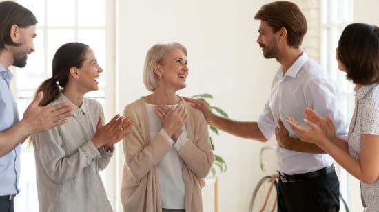 Komplimente annehmen