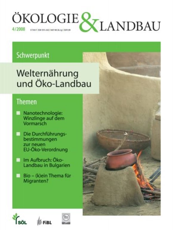 Cover: Welternährung und Ökolandbau