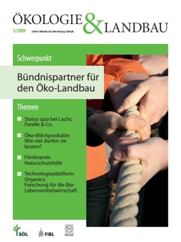 Cover: Bündnispartner für den Öko-Landbau