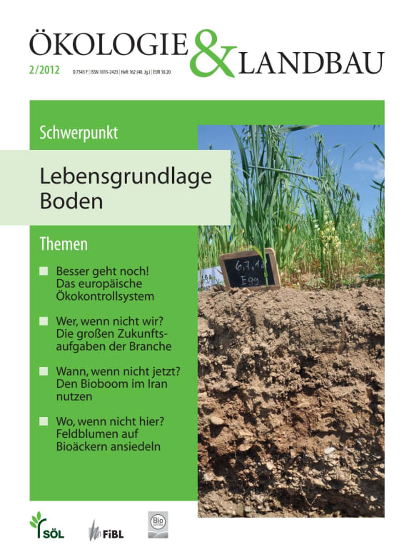 Cover: Lebensgrundlage Boden