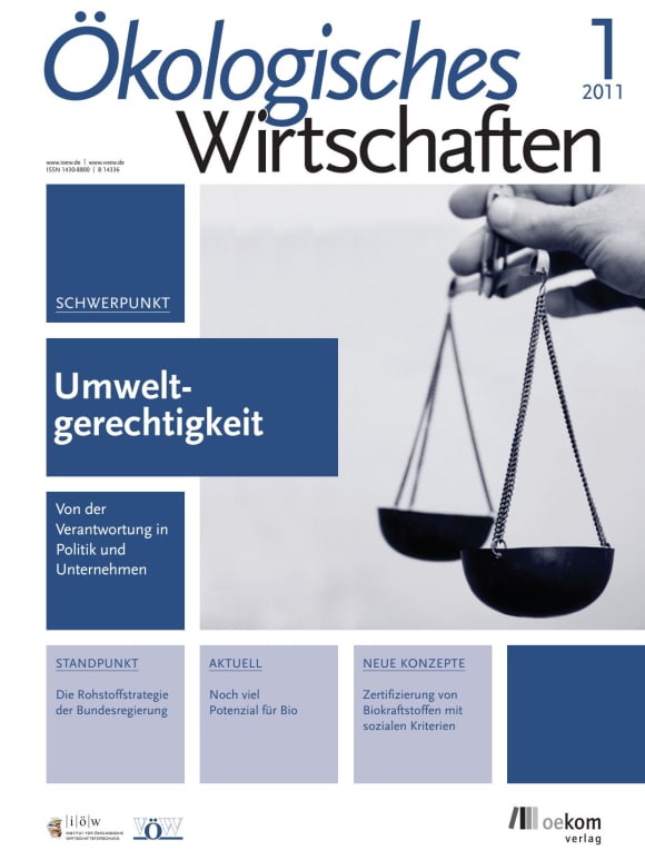 Cover: Umweltgerechtigkeit