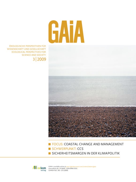 Cover: Schwerpunkte: CCS, Küstenzonenmanagement (Teil 2)