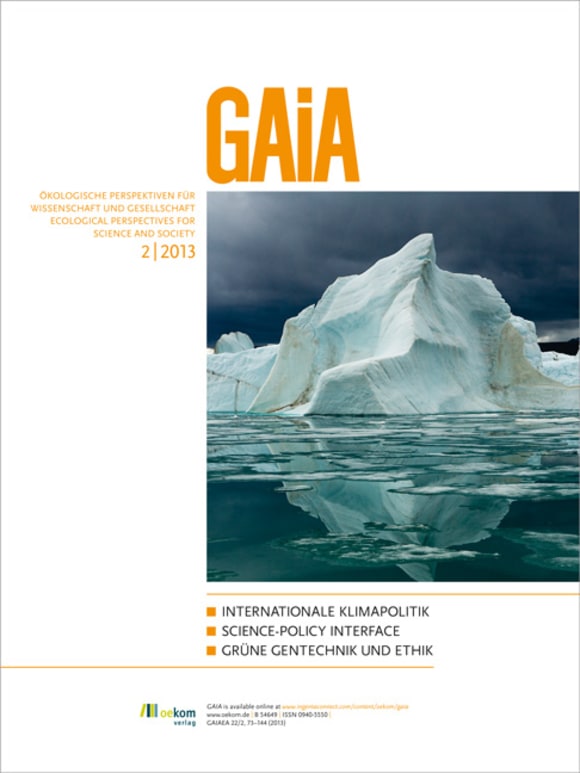 Cover: Internationale Klimapolitik
