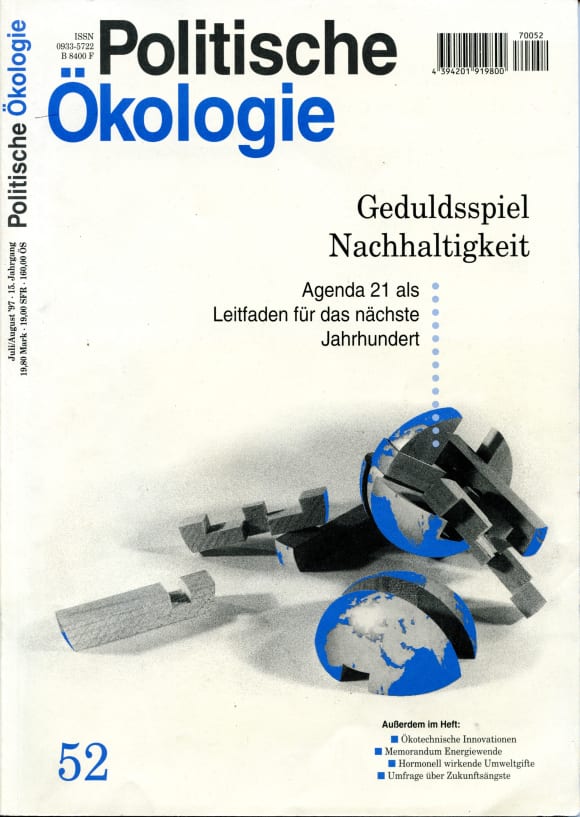 Cover: Geduldspiel Nachhaltigkeit