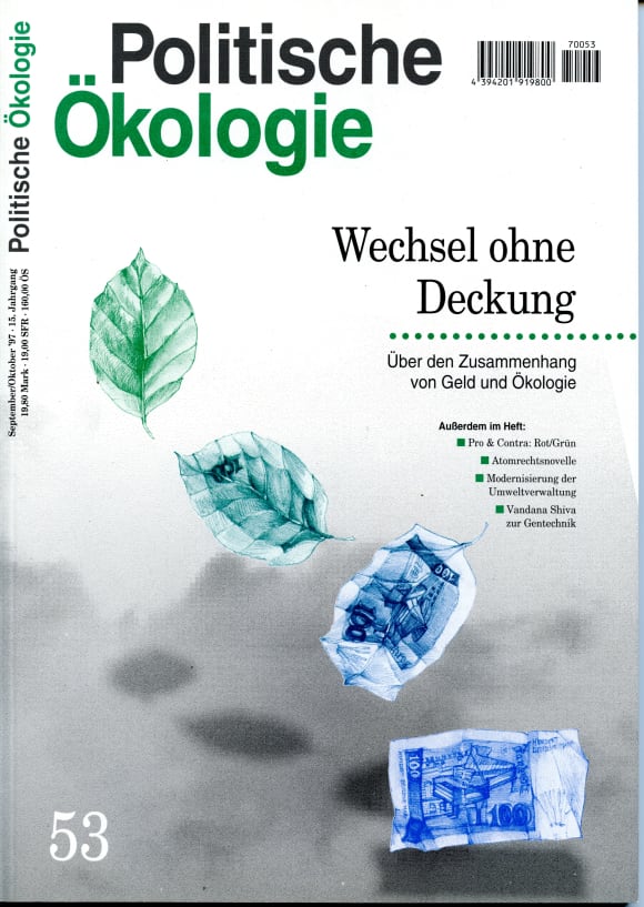 Cover: Wechsel ohne Deckung