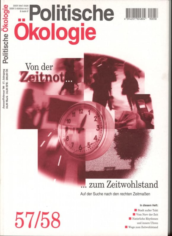 Cover: Von der Zeitnot zum Zeitwohlstand