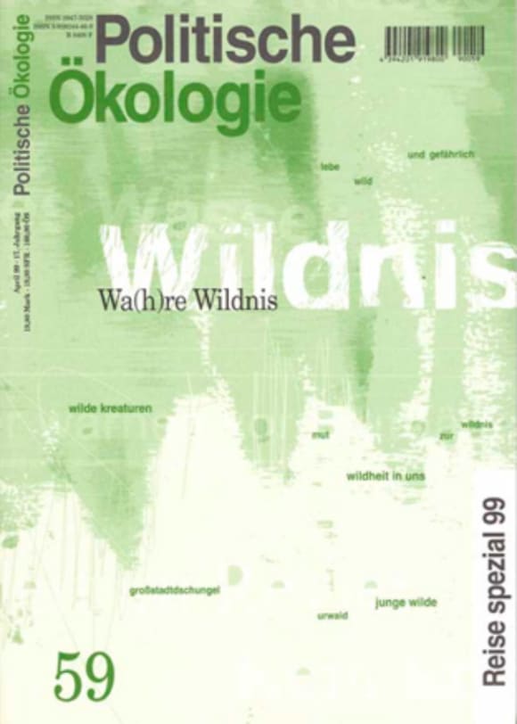 Cover: Wa(h)re Wildnis