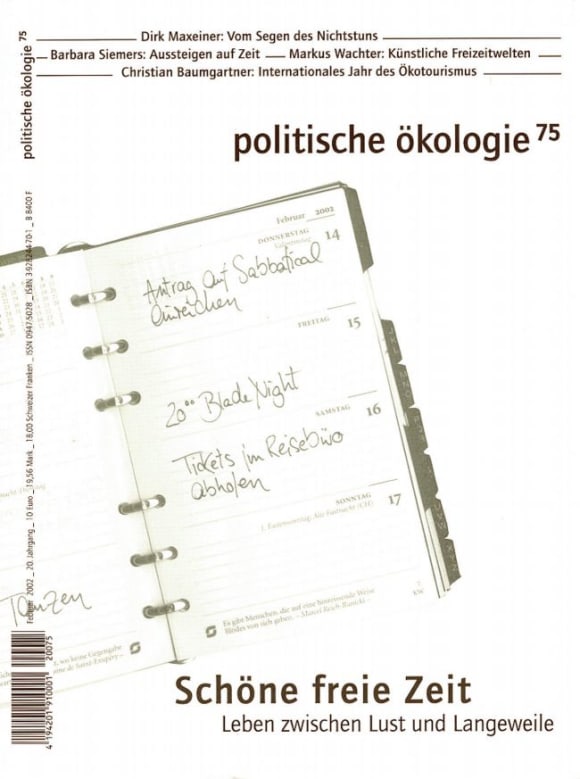 Cover: Schöne freie Zeit