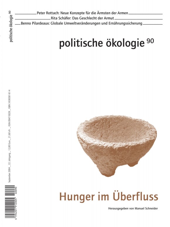Cover: Hunger im Überfluss