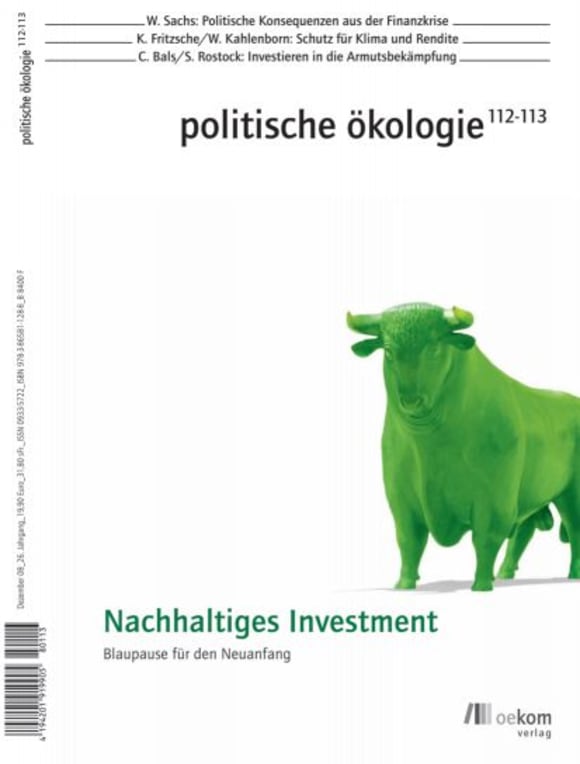 Cover: Nachhaltiges Investment