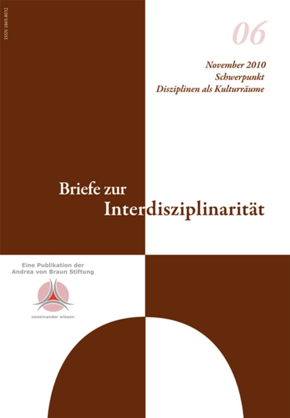 Cover: Disziplinen als Kulturräume 