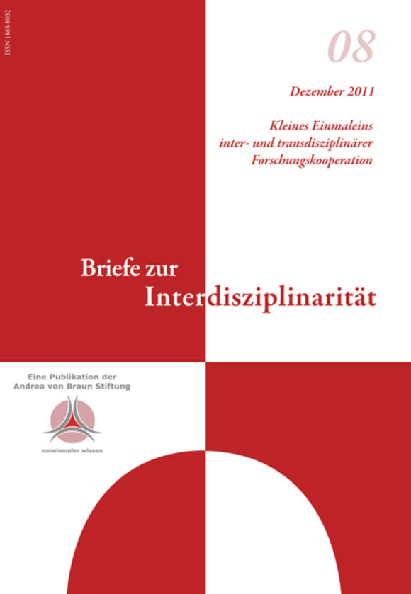 Cover: Kleines Einmaleins inter- und transdisziplinärer Forschungskooperation 