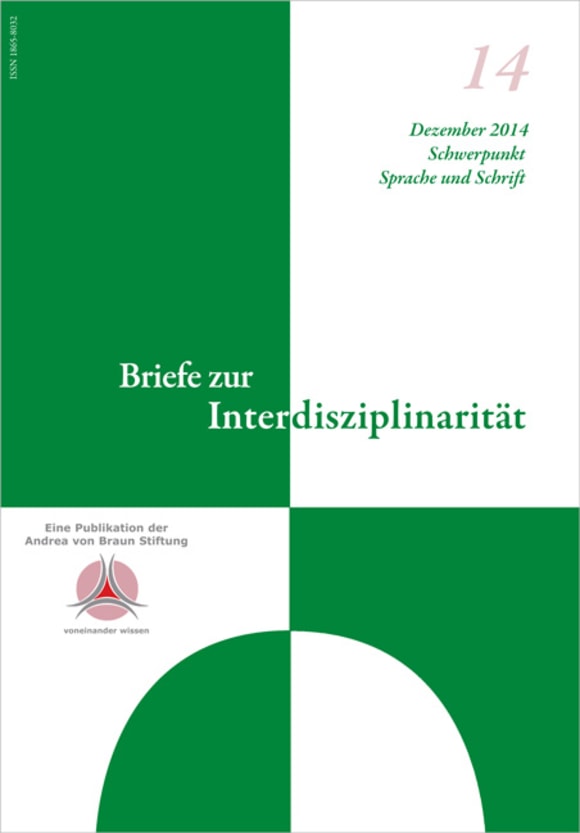 Cover: Sprache und Schrift 