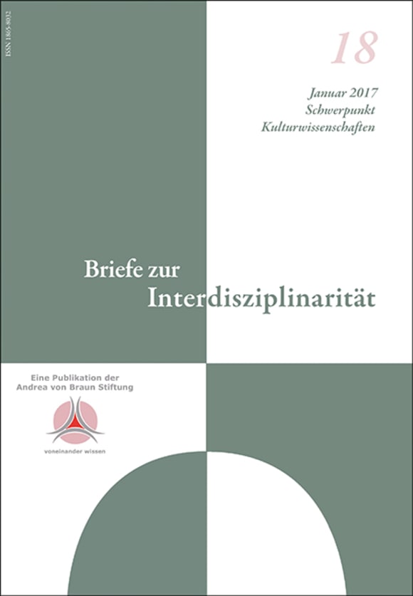 Cover: Kulturwisschenschaften