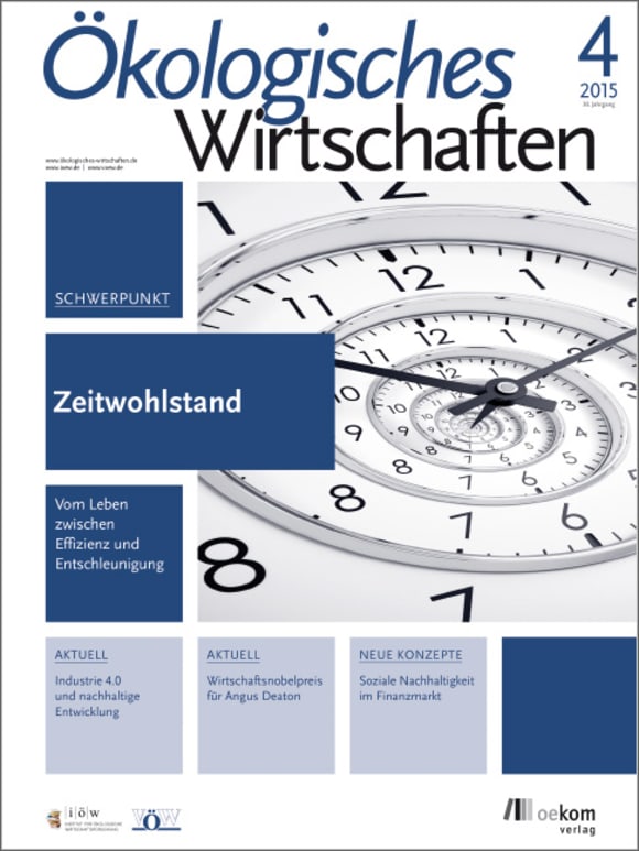 Cover: Zeitwohlstand