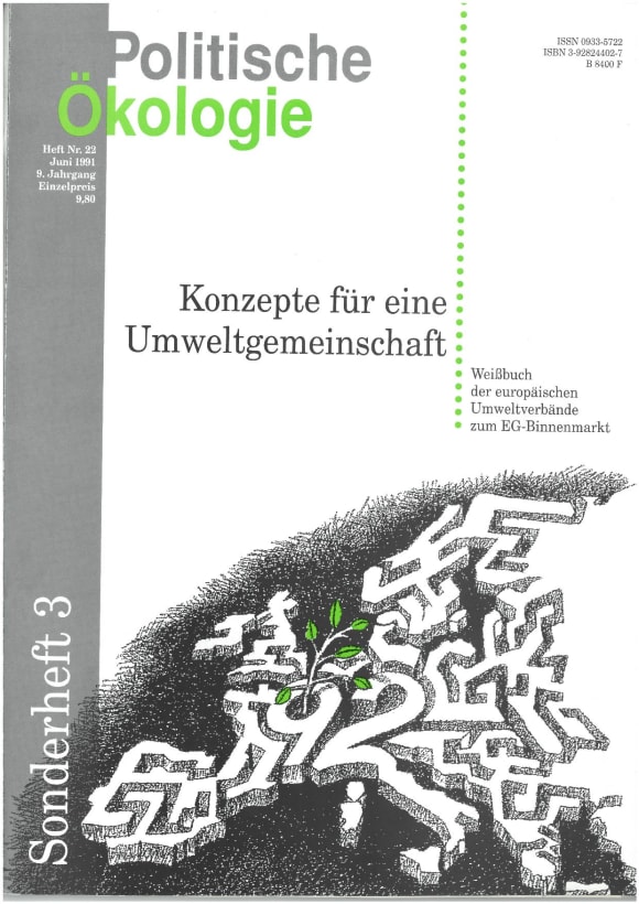 Cover: Konzepte für eine Umweltgemeinschaft