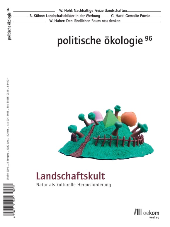 Cover: Landschaftskult