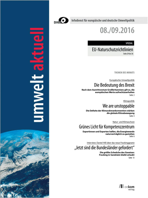 Cover: Doppelheft 8-9/2016