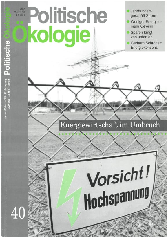 Cover: Vorsicht Hochspannung