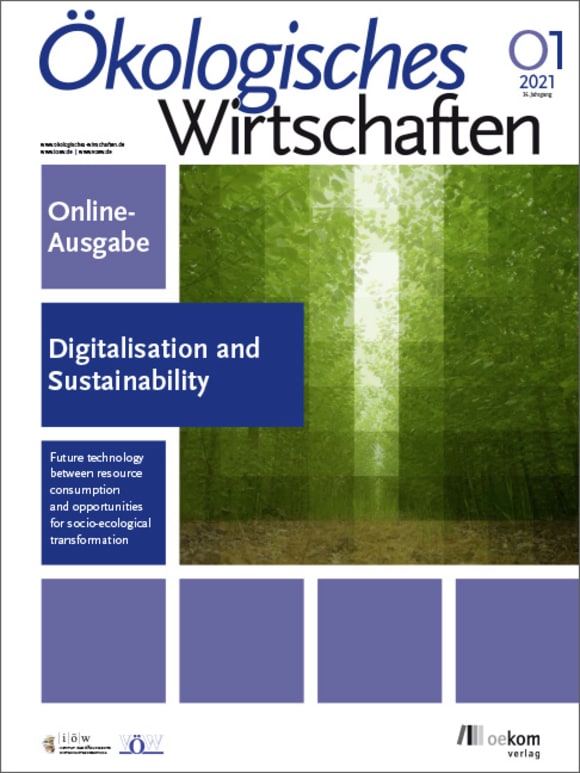 Cover: Digitalisation and Sustainability